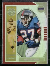 2019 Panini Legacy #134 Rodney Hampton Premium Edition Ruby Prizm #/100