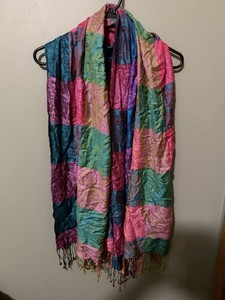 Pashmina Scarf 100% Pashmina Multicolor