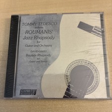 Tommy Tedesco Performs Roumanis' Jazz Rhapsody for Guitar & Orchestra CD NEW