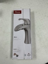 Pfister Brea 4 in. Centerset Single-Handle Bathroom Faucet in Brushed Nickel