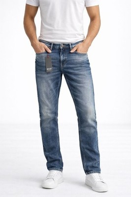 MUSTANG Herren Jeans Oregon Tapered Slim Fit Stretch Blau 1005684