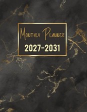 2027-2031 Monthly Planner 5 years: 60 Months,...