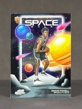 Drake Powell 2025-26 Topps Cosmic Chrome NBA RC Space Walk Rookie Nets