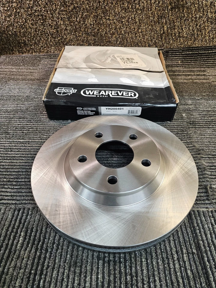 (CANTIDAD 2) Rotor de freno de disco para Chevrolet MonteCarlo Cadillac DeVille 2005 YH200401 Foto 2 de 4