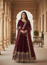 Wedding Wear Anarkali Suit Georgette with Embroidery Anarkali Suit Set 20115