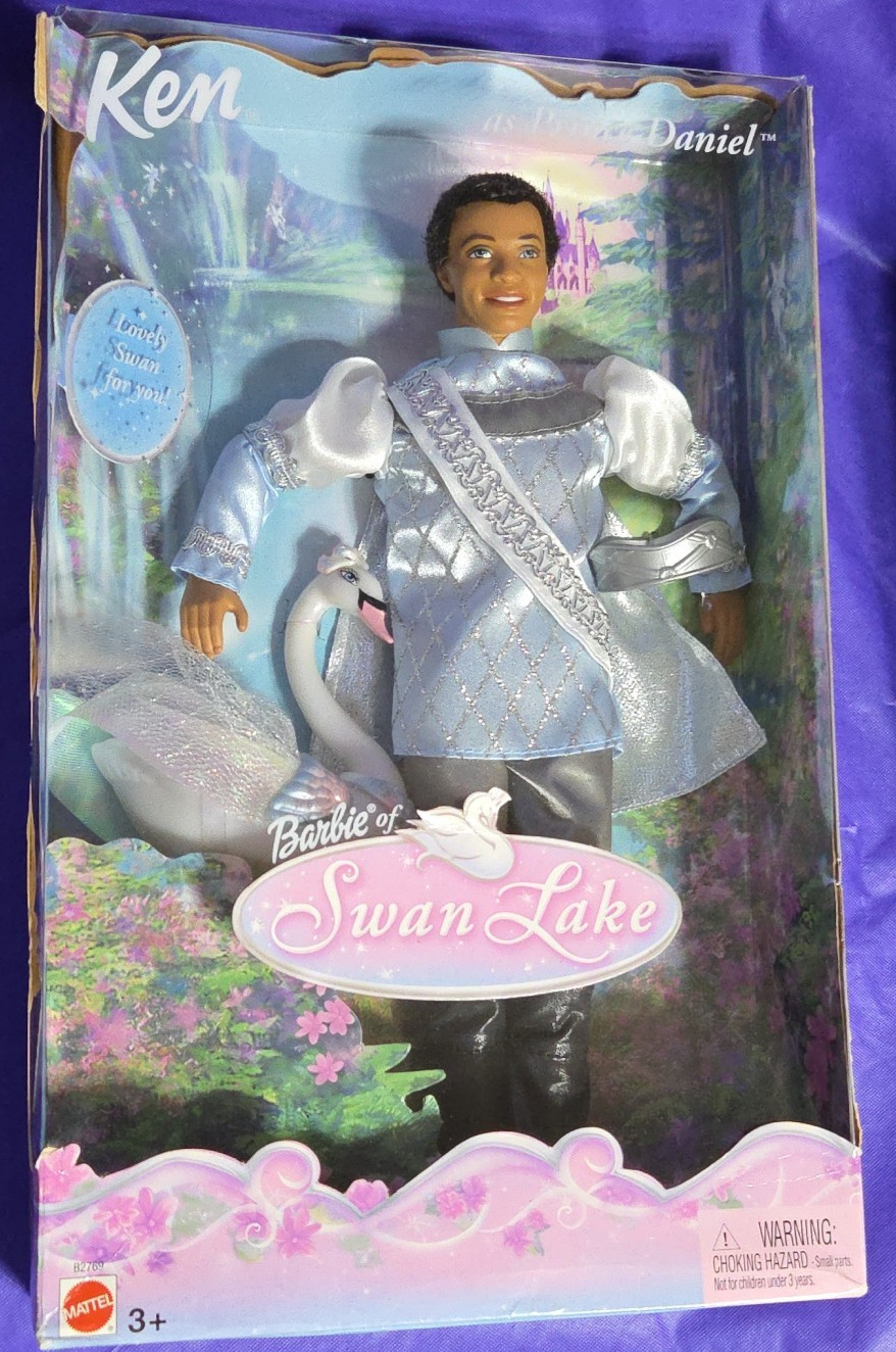Vintage 2003 Barbie Swan Lake AA KEN as PRINCE DANIEL Mattel B2769