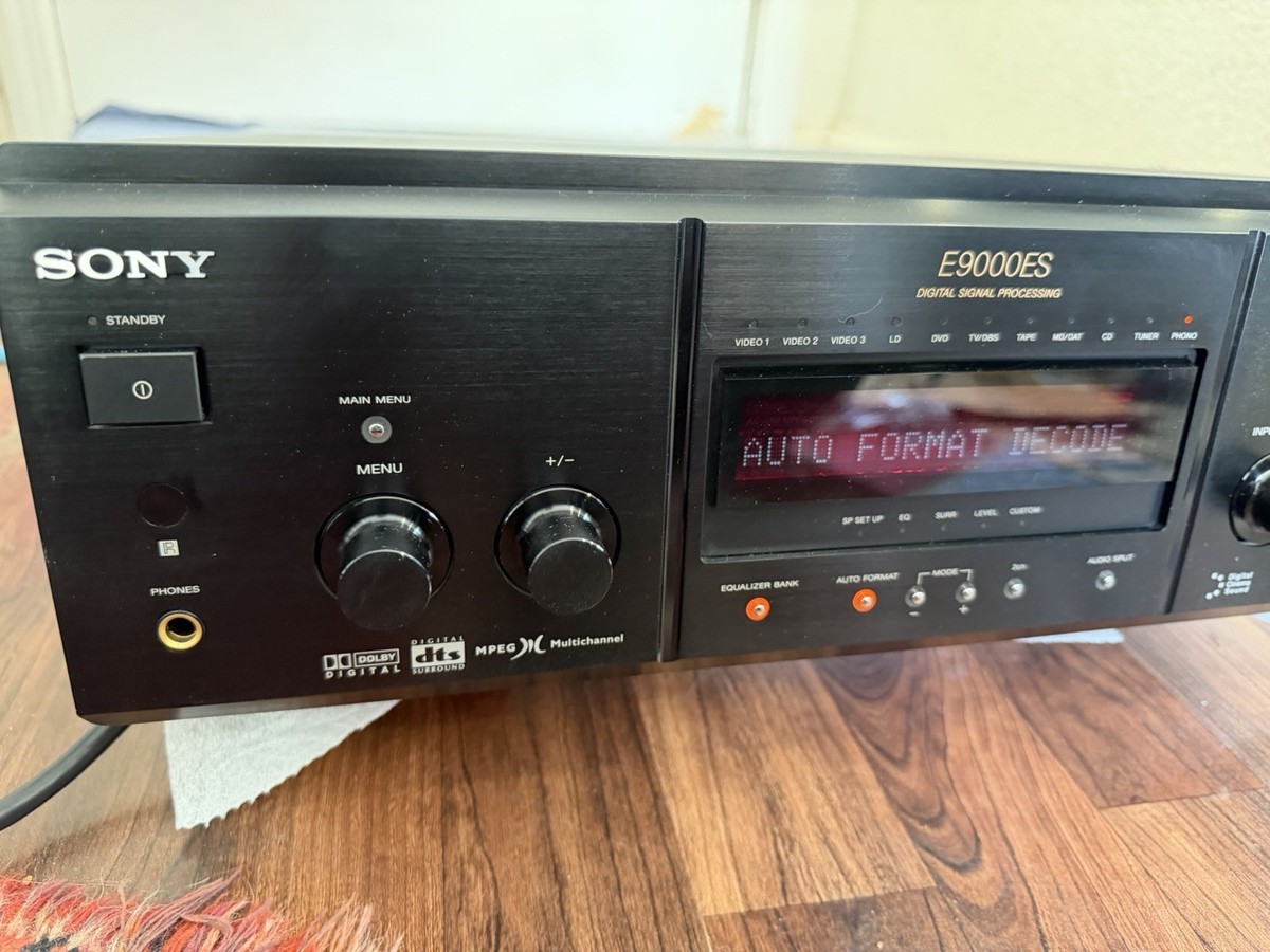 Sony TA-E9000ES Flagship Digital AV Control Preamp Dolby DTS ES