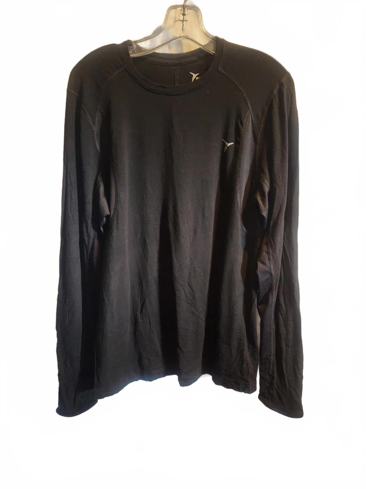 Old Navy Active Basic Black Long sleeve shirt. Me… - image 1