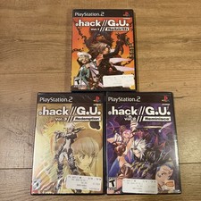 VTG hack G.U. Vol  1 - 2 - 3 Sony PlayStation 2 PS2 New Sealed Matching Stickers