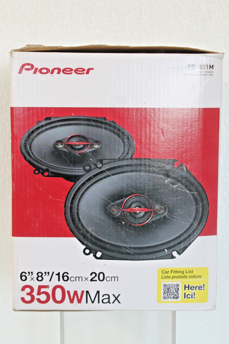 Pioneer 4-way Coaxial Speakers (pair) TS-801M | eBay