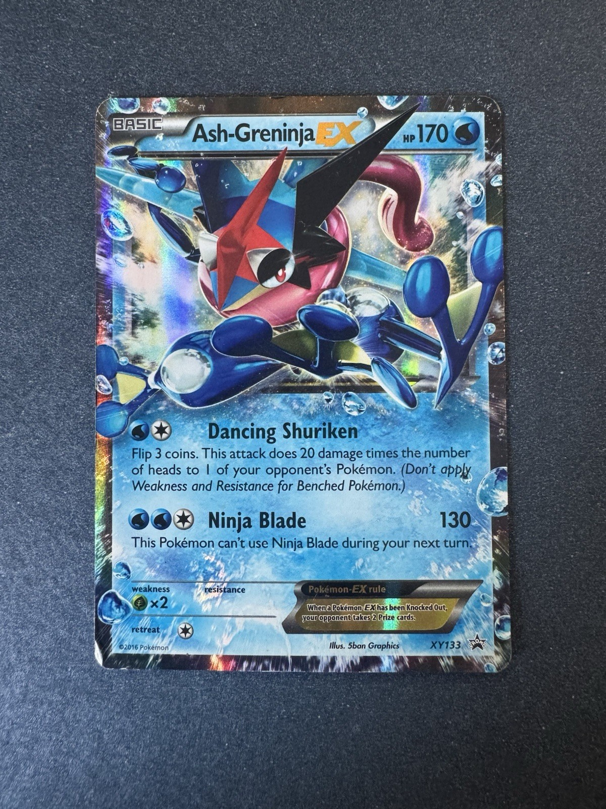 Ash-greninja EX - Promo XY133 - Pokemon MP/HP