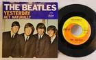 The Beatles - Yesterday - OG Press -  Capitol - Pop Rock 45