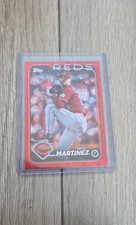 2024 Topps Update Series - Nick Martinez #US255 Red Crackle Foilboard /199