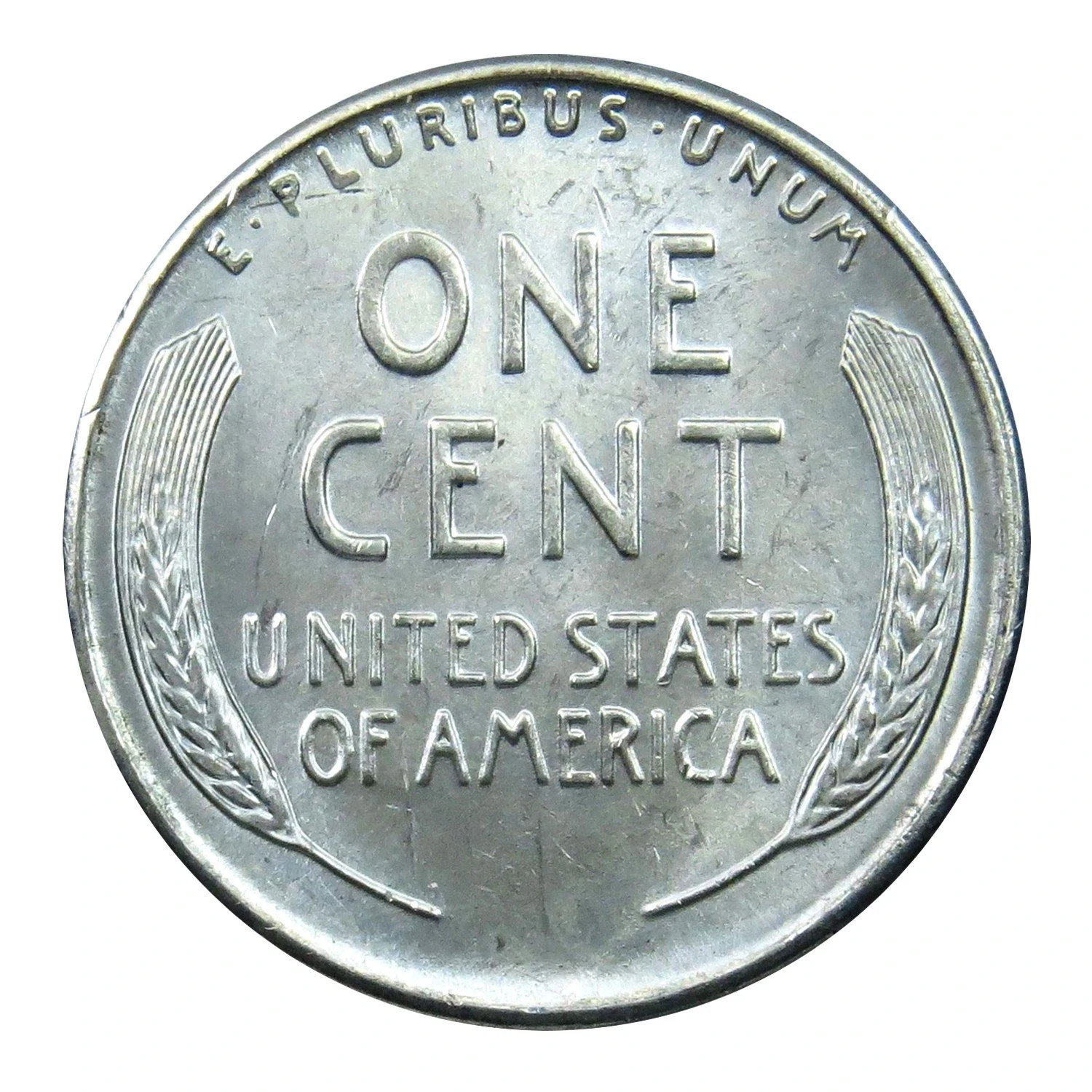 1943-D BU WWII Steel Lincoln Wheat Cent Brilliant Uncirculated From OBW Roll