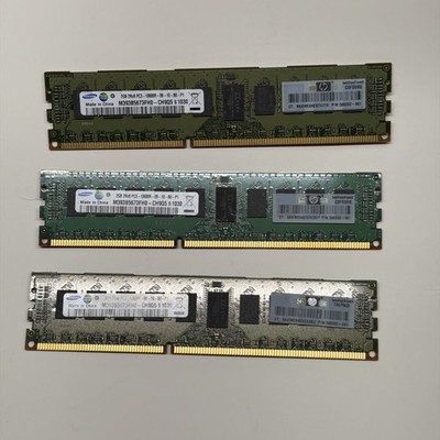 Samsung M393B5673FH0-CH9Q5 2GB PC3-10600R DDR3-1333MHz P/N 500202-061 Memory RAM