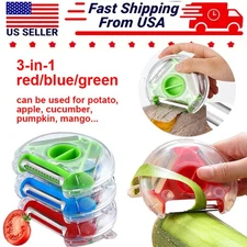 3 in 1 Potato Peeler Multifunction Home Kitchen Fruit And Vegetable Peeler