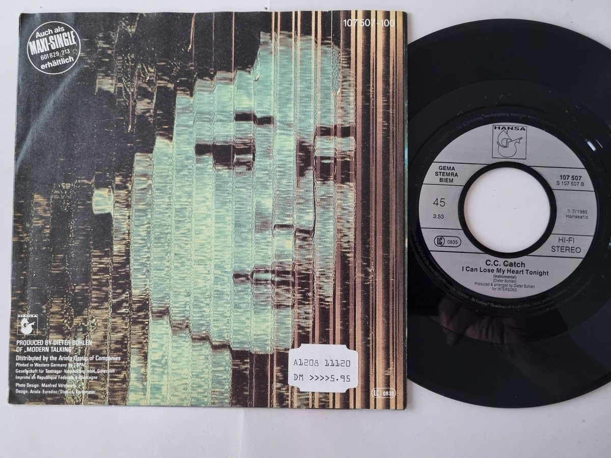 C.C. Catch - I Can Lose My Heart Tonight 7'' Vinyl Germany | eBay