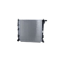 KüHler Motor KüHlrippen GelöTet 485 - 483 Mm Alu NRF FüR U.A. Hyundai Tucson