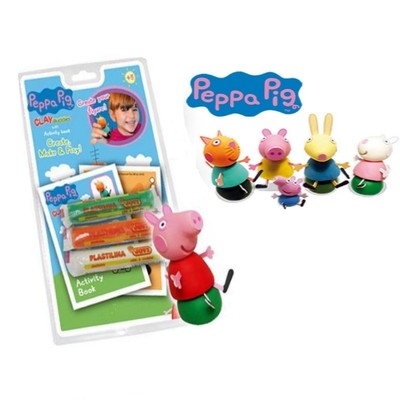 peppa pig clay buddies