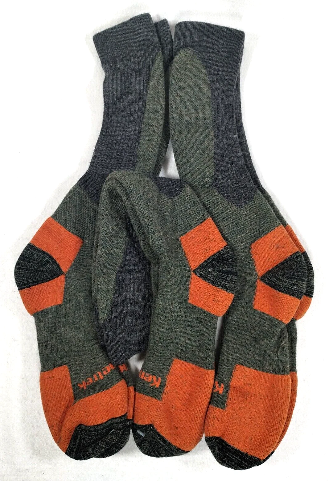 3 Pairs Kenetrek Canada Midweight Over-the-Calf Socks Large KE-1502-L