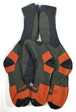 3 Pairs Kenetrek Canada Midweight Over-the-Calf Socks Large KE-1502-L 