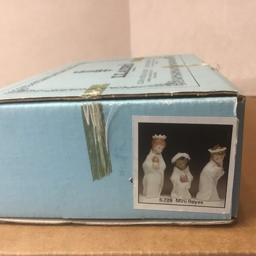 Lladro Nativity Mini Ornaments Three Kings Wise Men Reyes Set #5729 W/ Box - Picture 7 of 8