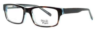OTIS PIPER OP4002 200 Tortoise Sky Mens Rectangle Full Rim Eyeglasses ...