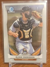 2014 Bowman Chrome Draft #CDP34 Blake Anderson - NM-MT Miami Marlins