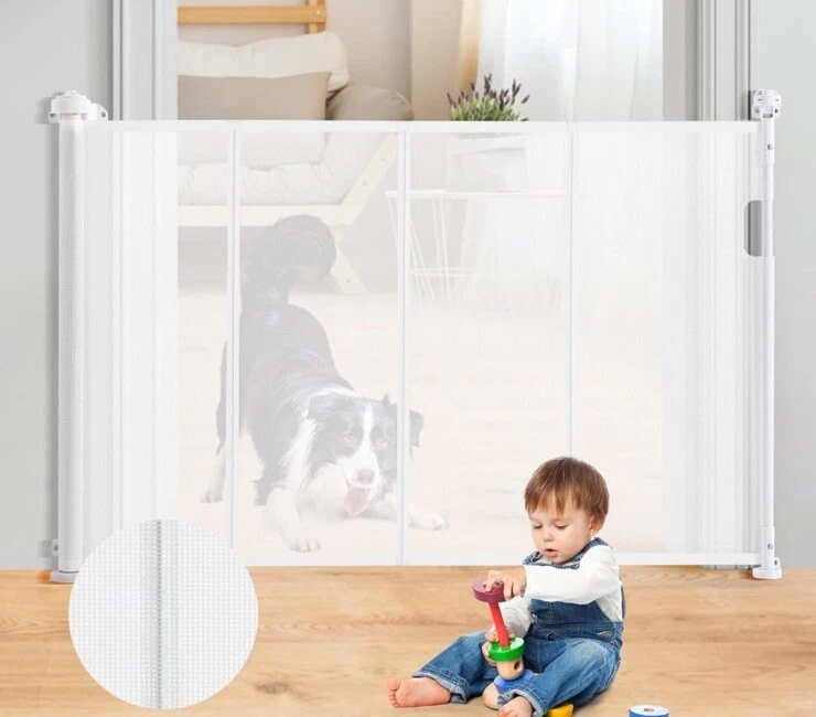 New Apoaa Extra Wide Baby Gates for Doorways Stairs Hallways,