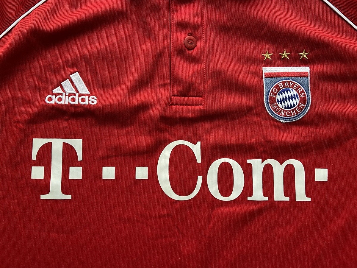 BAYERN MUNICH 2005 2006 HOME FOOTBALL SHIRT SOCCER JERSEY