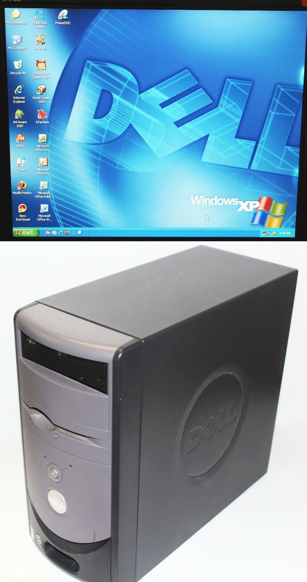 Vintage Dell Dimension 2400 2.4ghz Celeron 80gb 512mb DVD-RW