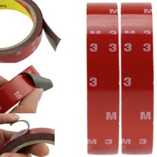2pcs 9.8ft Double Sided Tape Heavy Duty Mounting Tape for Car, Home and Office