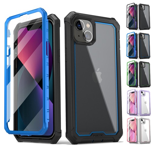For iPhone 14 Pro Max 14 Pro 14 Plus Case Shockproof Cover with Screen Protector - Picture 9 of 9
