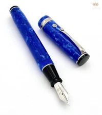 WAHL-EVERSHARP SIGNATURE CLASSIC COLLECTION AMALFI RHODIUM TRIM FOUNTAIN PEN !!!