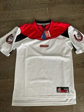 2011 Calgary Stampeders CFL Football Reebok Jersey Mens Size M White Red NWT NEW