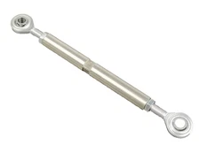 7'' Alternator Bracket Adjustable Tensioning Rod Joint Stainless Steel SBC BBC