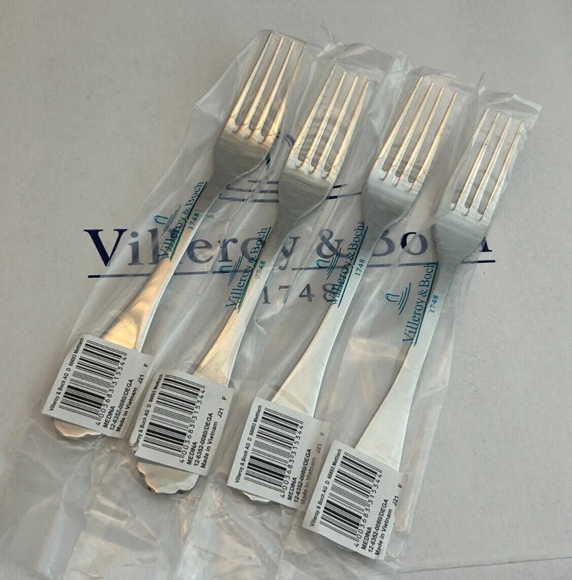 Villeroy Boch Medina glossy stainless "choice of 4 pieces" u