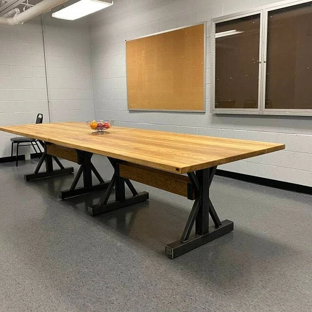 Metal Table Legs, Custom Sizes, Farmhouse Metal Table Legs, Handmade In USA - Image 4 of 4