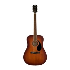Fender Pd 220e Dreadnought 6 String Acoustic Guitar Aged Cognac Burst