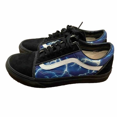 VANS Old Skool Lightning Blue Black men display picture 1