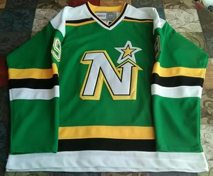 vintage north stars jersey