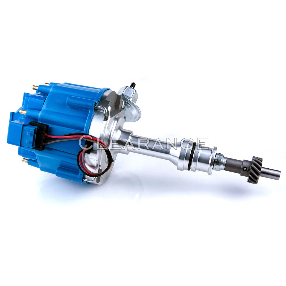 Ignition Distributor Big Block Ford 351C 460 HEI Blue Cap 351M 400 429 BBF - Image 4 of 4