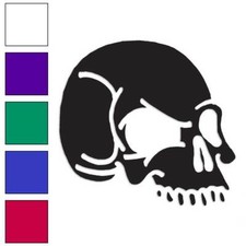 Skull Bones, Vinyl Decal Sticker, Multiple Colors Sizes 1104