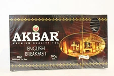 AKBAR Premium Quality Tea ENGLISH BREAKFAST TEA 100 Tea Bags