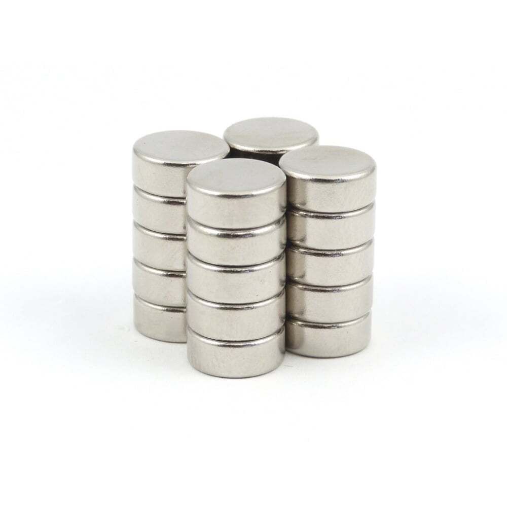 Aprilheld | 25 Magneti A Dischi 10 X 4 Mm | Classe N52 Più Forte – Magneti Al Neodimio Extra Forti | Magnete Per Bacheca, Lavagna Bianca, Foto, Frigorifero | Mini Disco Magnetico - Foto 7