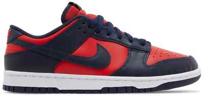 Nike Dunk Low Retro DV0833 601 University Red/Obsidean-White New Men's Size 12