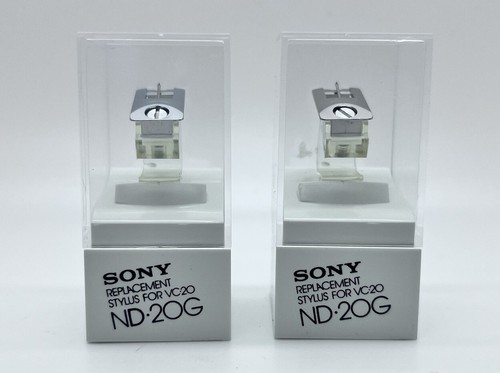 NOS! SONY ND-20G Original Stylus Needle VC-20 MC Boxed 1 Or 2 Units, You Choose - Photo 7/10