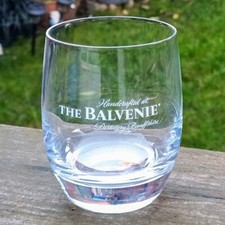 Very Rare THE BALVENIE Scotch Whisky Collectible Glass Rocks Whiskey