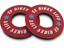 SE Racing Grips Donuts,RED ES BIKES LIFE Oldschool GT BMX NEW