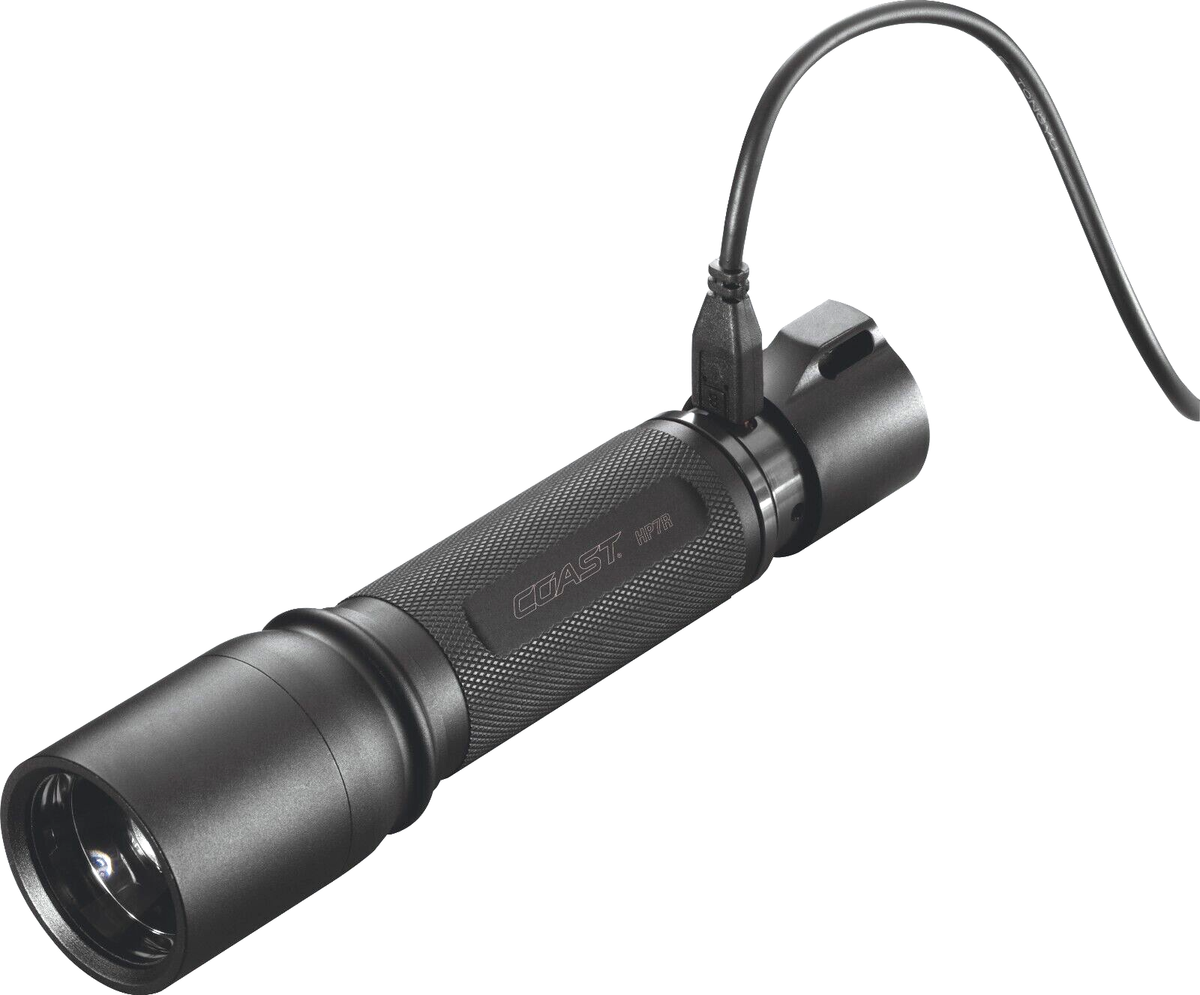 coast hp7r rechargeable flashlight diameter - Long Distance Focusing LED Torch even without access to charging power Coast Hp7r Rd 300 Lumen